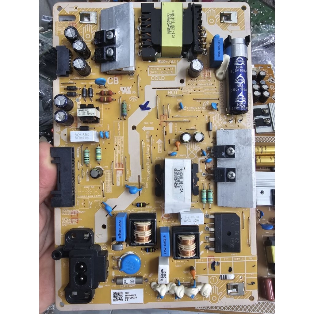 Bo nguồn tivi Samsung 49N5500 49N5510
