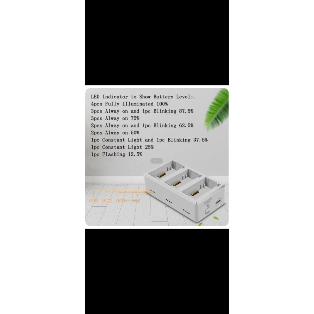 Hub sạc 3 pin Dji mini3.mini4 pro .mini5 pro