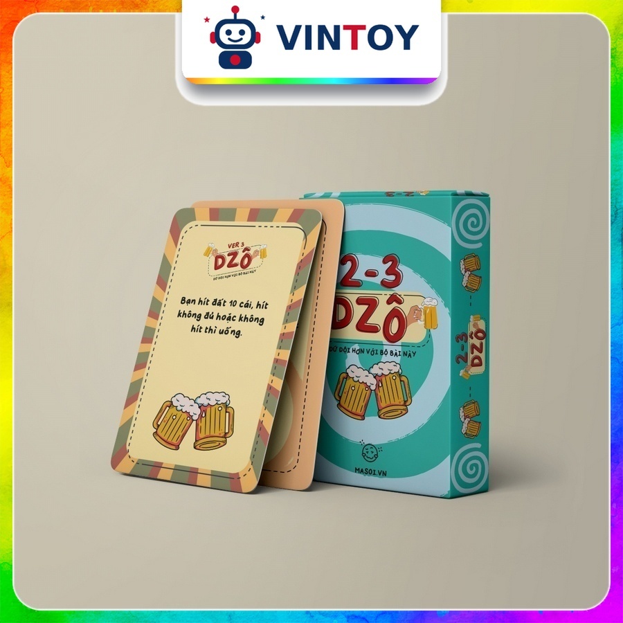 [Drinking] Bài 2-3 Dzô 35 Lá Bài Ăn Nhậu Uống Bia Trò Chơi Nhóm Bạn Tụ Họp Thẻ Bài