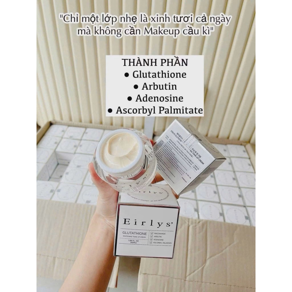 HÀNG CÔNG TY- KEM DƯỠNG TRẮNG NÂNG TONE NGÀY EIRLY'S