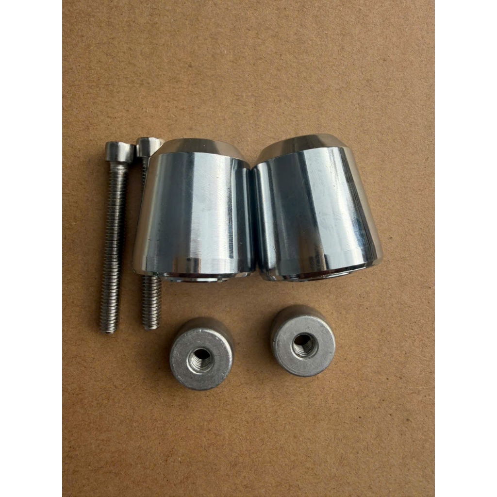 Tại sao nên lắp đặt gù tạ tay lái inox 304?  - Chất liệu inox 304 bền đẹp, gù tạ lắp xe số,gù tạ trơ