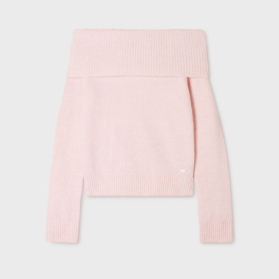 Áo Len Trễ Vai WHO.A.U Folded Off-Shoulder Pullover_WHKAGB937F