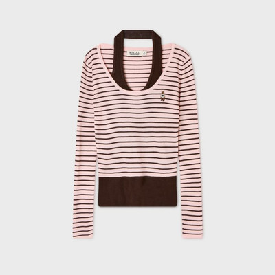 Áo Kiểu Nữ WHO.A.U Steve Halterneck Layered Pullover[B]_WHKAGB851F
