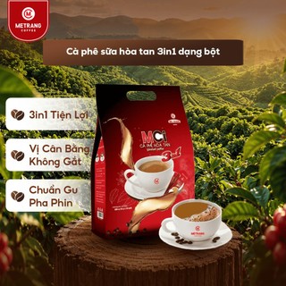Cà phê sữa hòa tan 3in1 mê trang - hộp/túi tiện lợi, vị cà phê đậm đà, thơm béo dễ uống