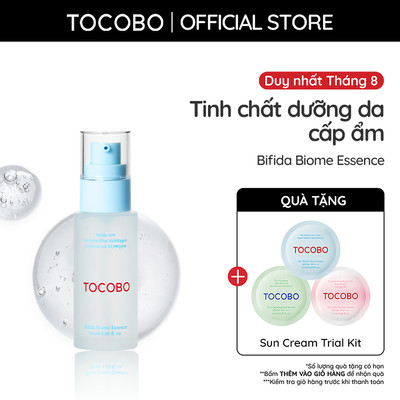 Tinh chất dưỡng da tăng cường hàng rào bảo vệ da Tocobo Bifida Biome Essence 50ml