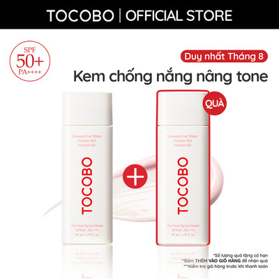 Kem chống nắng nâng tone Tocobo Vita Tone Up Sun Cream 50ml SPF50+ PA++++ (Date 06.2027)