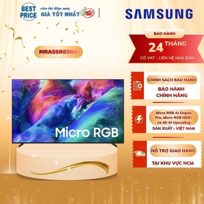 Smart Tivi Samsung Micro RGB 4K 55 Inch MRA55R85HA