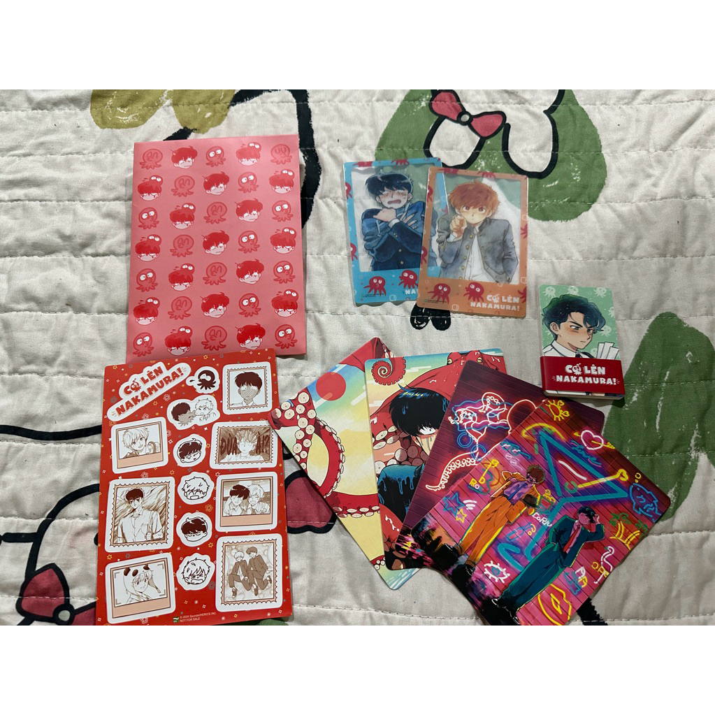 Set phụ kiện Cố lên Nakamura như ảnh