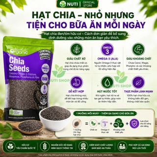 [CHẤT LƯỢNG] Hạt Chia 1KG Absolute Chuẩn Organic Sạch Đều Đẹp Ít Tạp Chất Sạch Đều Đẹp Ăn Kiêng