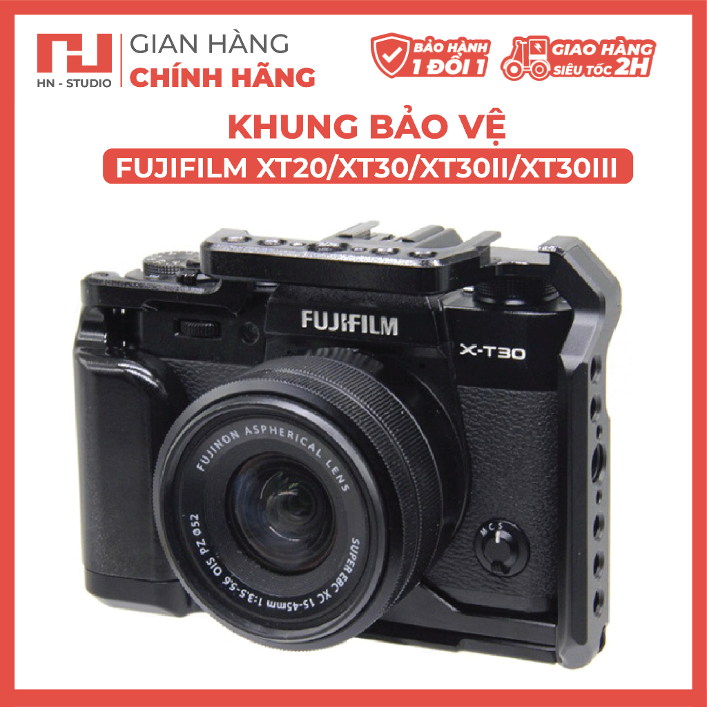 KHUNG BẢO VỆ - RIGCAGE FUJIFILM XT30III/ XT30II/XT30/XT20/XT10