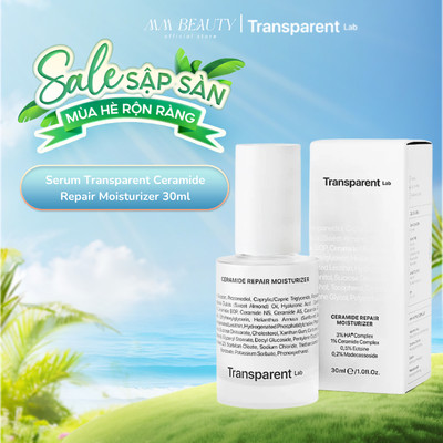 Serum Transparent Ceramide Repair Moisturizer 30ml