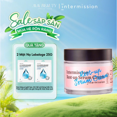 Kem dưỡng ẩm phục hồi Intermission Rest-up Serum Cream 70ml cho da nhạy cảm