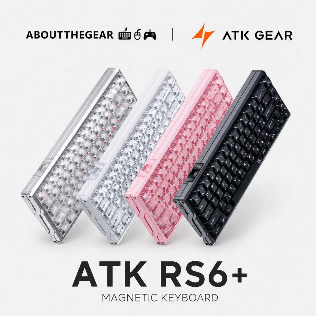Bàn phím Gaming ATK RS6+ – Rapid Trigger (NEWSEAL-BH 12 THÁNG)
