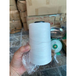 set 3c chỉ trắng 30/3, 20/2 may đồ jeans