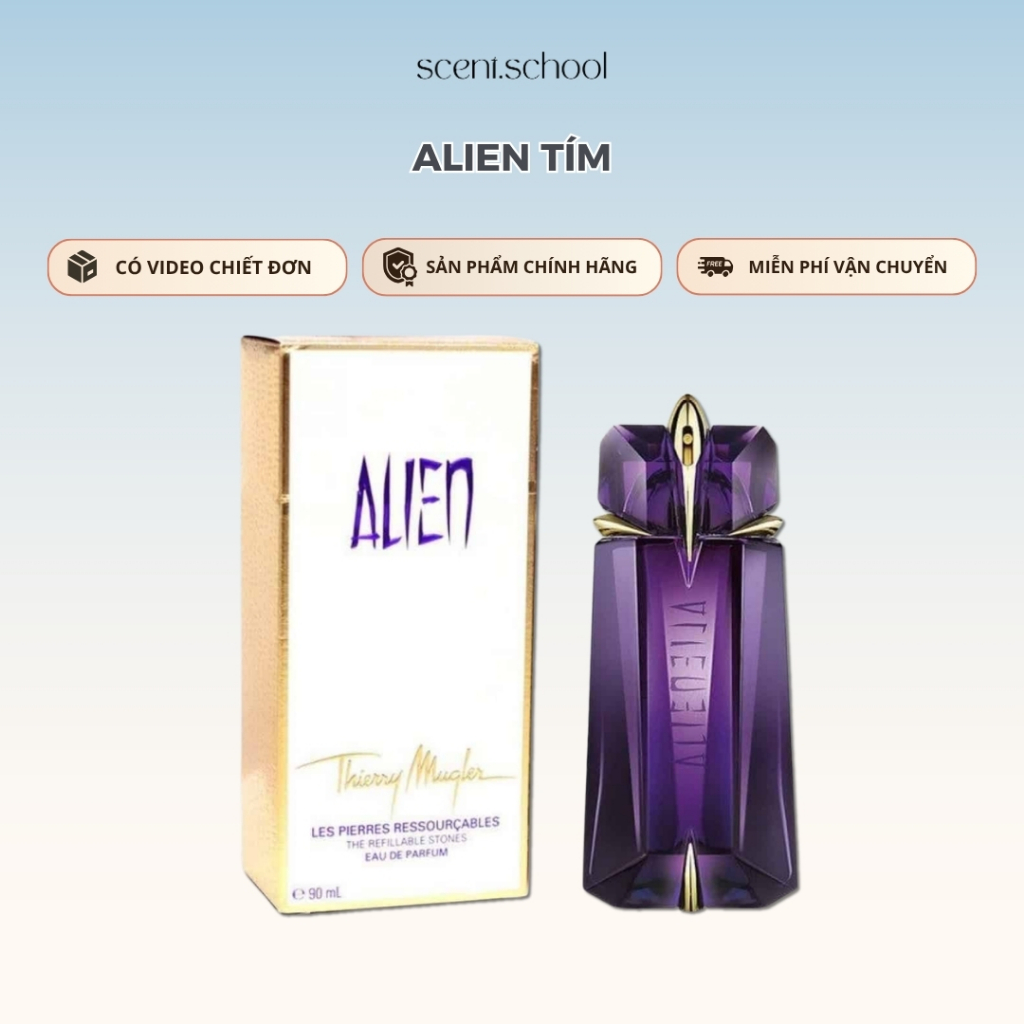 5/10/20/30ml | Alien Tím | Nước Hoa Nữ | Scent.school Perfume