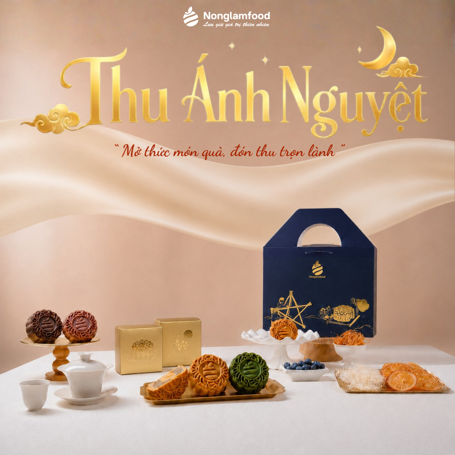 Túi Quà Tặng Thu Ánh Nguyệt NÔNG LÂM FOOD 2026