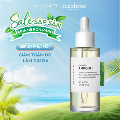 Serum Phục Hồi Da Meideme Green Salvia Calming Ampoule 50ml