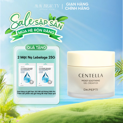 Kem dưỡng ẩm Dr.Pepti Centella Moist Soothing Gel Cream 70ml