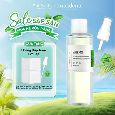 Toner Thuần Chay Giảm Mụn, Giảm Kích Ứng MEIDEME Green Salvia Treatment Toner 200ML