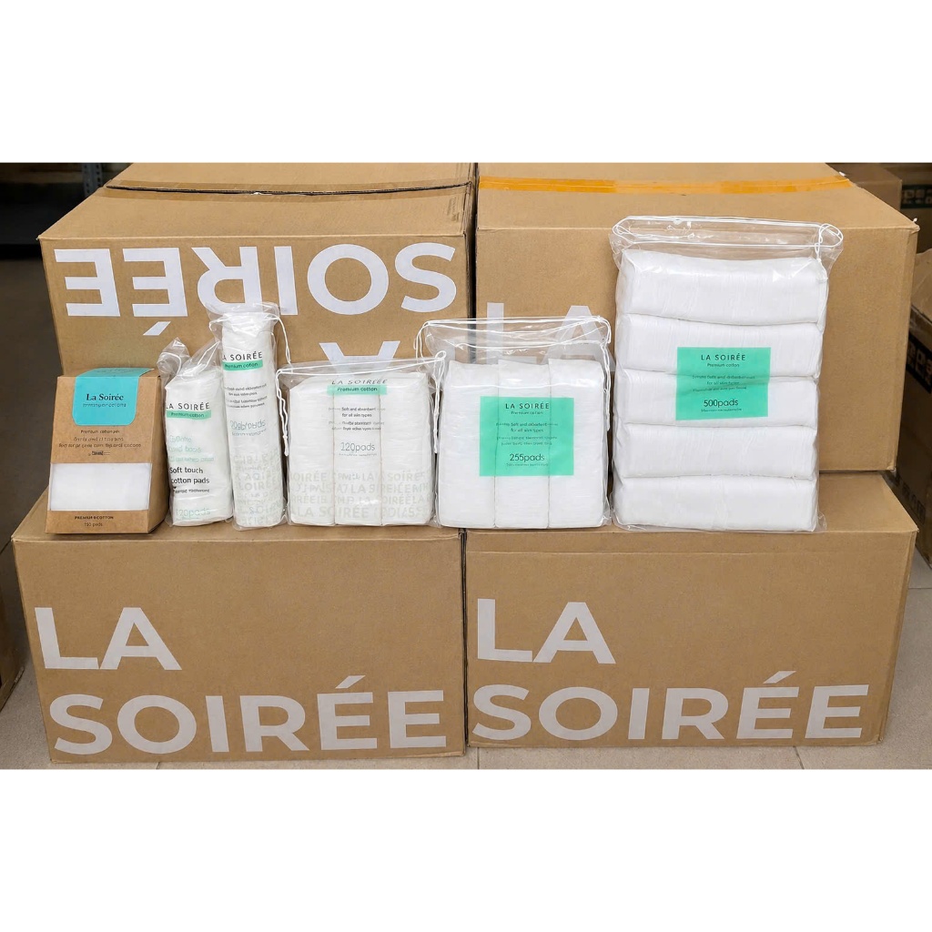 Bông Tẩy Trang La Soirée Premium CottonBông Tẩy Trang La Soirée Premium Cotton