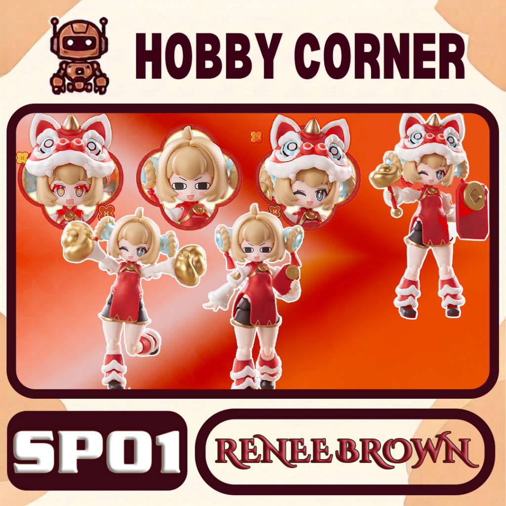 Model Kit PR-Production PR Production SP01 Renee Brown – Lion Dance Ver. (tặng kèm base)