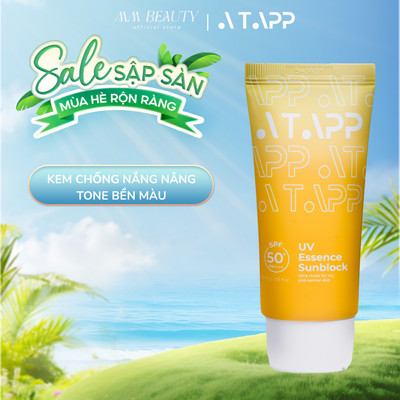 Kem Chống Nắng Nâng Tông Bền Màu ATAPP SPF 50+ PA++++ 50ml