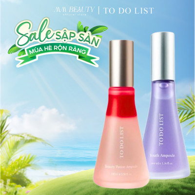 Tinh Chất To Do List Ampoule 100ml Sáng Da Phục Hồi Dưỡng Ẩm 100ml