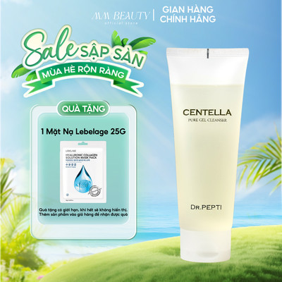 Sữa Rửa Mặt Gel Dr Pepti Làm Sạch Dịu Nhẹ Cấp Ẩm Cho Da Mềm Mịn 200ml