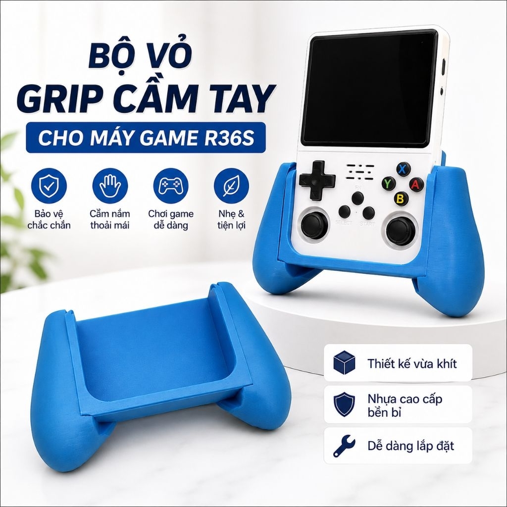 Bộ vỏ Grip cầm tay cho máy Game R36S - Phụ Kiện Chơi Game