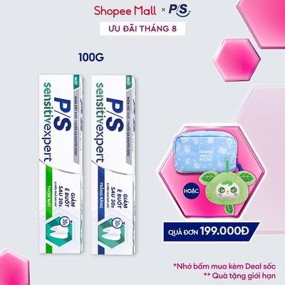 Kem đánh răng P/S Chuyên gia Giảm ê buốt với tác động từ khoáng 100g