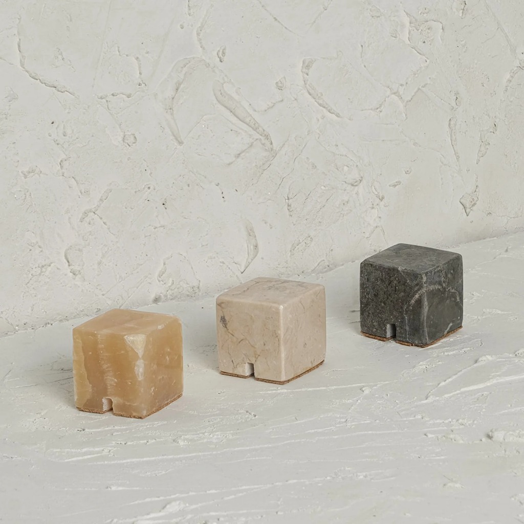 Marble Cube Cable Holder/ Cable Management Holder/Cable Organiser