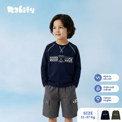  Áo thun dài tay bé trai Rabity 93728