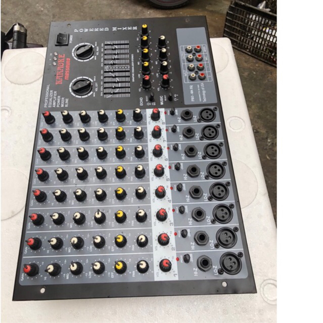 Mặt Trước Mixer Liền Vang Karaoke Mossound Pro-684 EQ