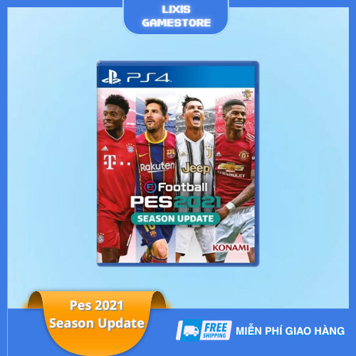 Đĩa game PS4 PES2021 Season Update- chuyển nhượng World Cup 2026