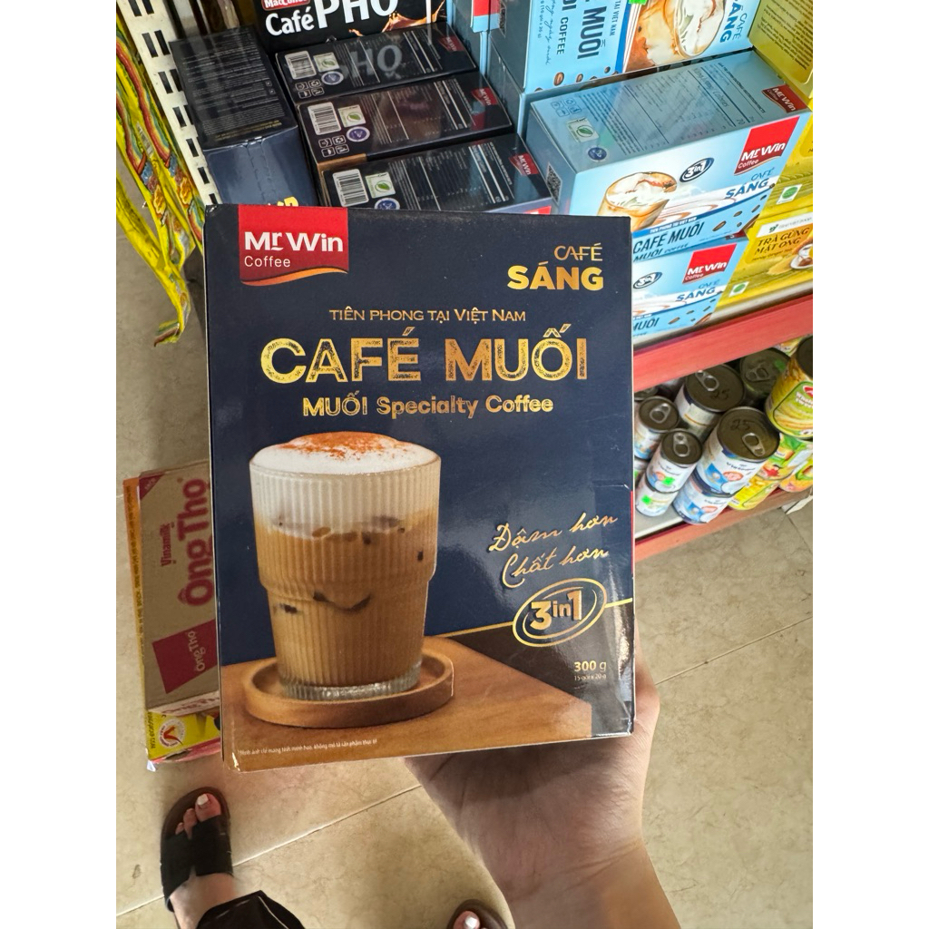 Cafe Muối Mr Win đậm vị 3in1 300g