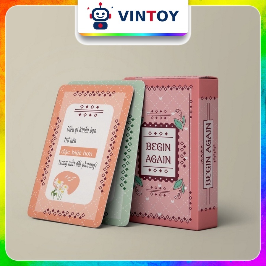 [Couple] Bộ Bài Begin Again Cặp Đôi Thêm Thấu Hiểu Đối Phương Boardgame Yêu Nhau