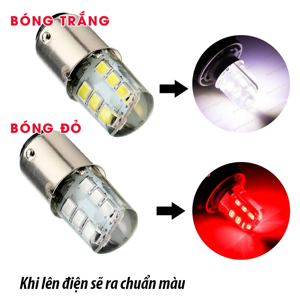 Đèn Led Stop Lái Chớp F1 Đèn Stop F1 Led Trắng