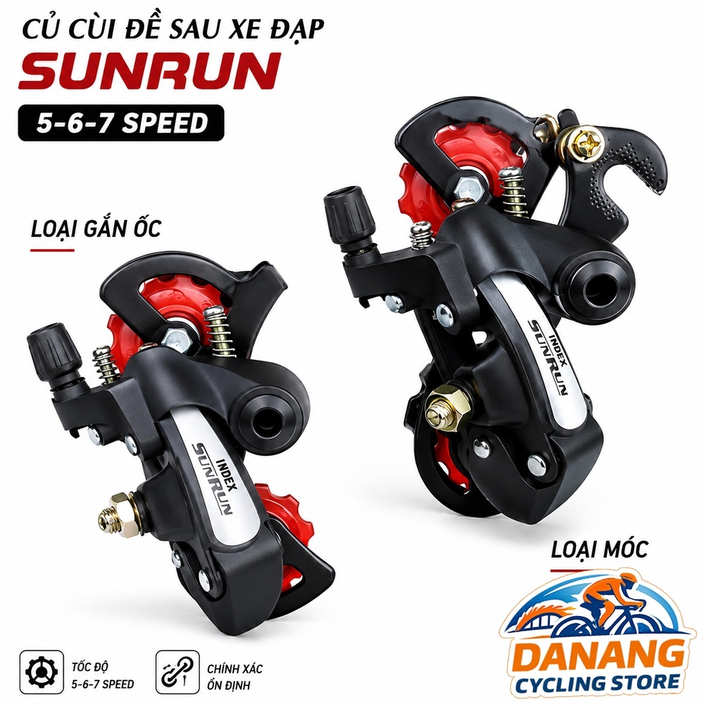 Củ Cùi Đề Sau Xe Đạp SUNRUN 5 / 6 / 7 Tốc Độ – Cùi Đề Sau Thay Thế