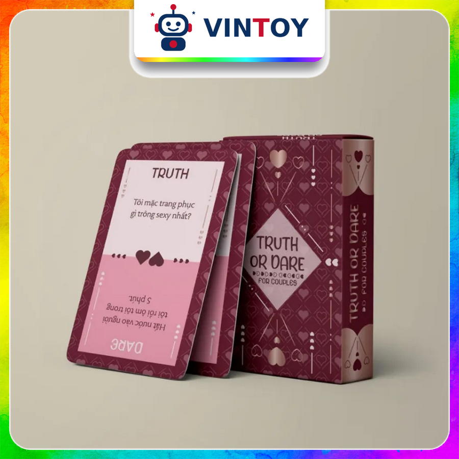 [Couple] Bộ Bài Truth Or Dare Nói Hay Làm Thật Hay Thách Cho Cặp Đôi Boardgame Thú Vị Hẹn Hò