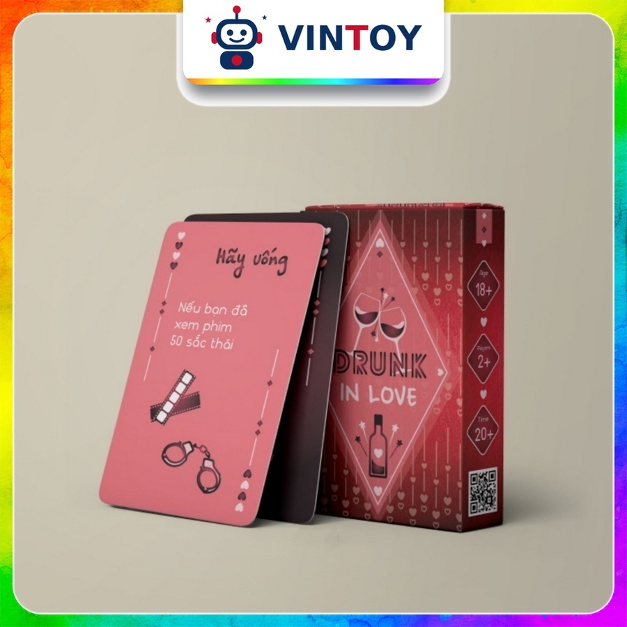 [Couple] Bộ Bài Drunk In Love Dành Cho Cặp Đôi Tại Các Buổi Tiệc Boardgame Yêu Nhau Nồng Cháy Hẹn Hò