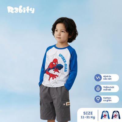   Áo thun dài tay bé trai Rabity 510.011