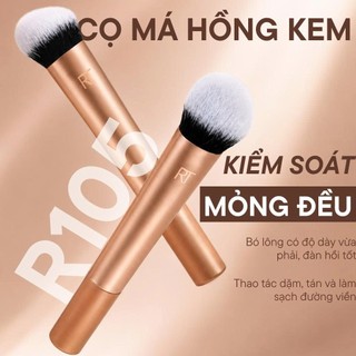 Cọ Đánh Nền Lỏng Má Hồng Kem RT Real Techniques Triangular Sloped Foundation Brush R105