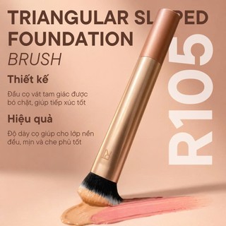 Cọ Đánh Nền Lỏng Má Hồng Kem RT Real Techniques Triangular Sloped Foundation Brush R105