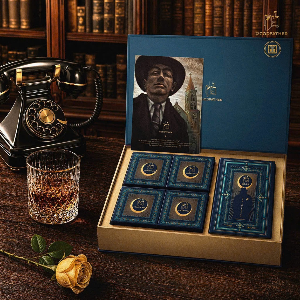 Sách - Hộp Quà Trung Thu Cao Cấp The Godfather (Bố Già) – Đông A