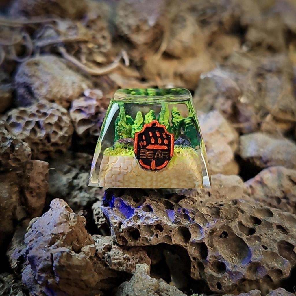 37. ESCAPE FROM TARKOV Keycap resin |BEAR/ KILLA HELM/ LOGO/ USEC