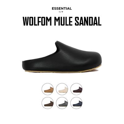 THEWOLF Dép Tăng Chiều Cao THE ESSENTIAL WOLFOM MULE SANDAL  ( mẫu mới 2026 )