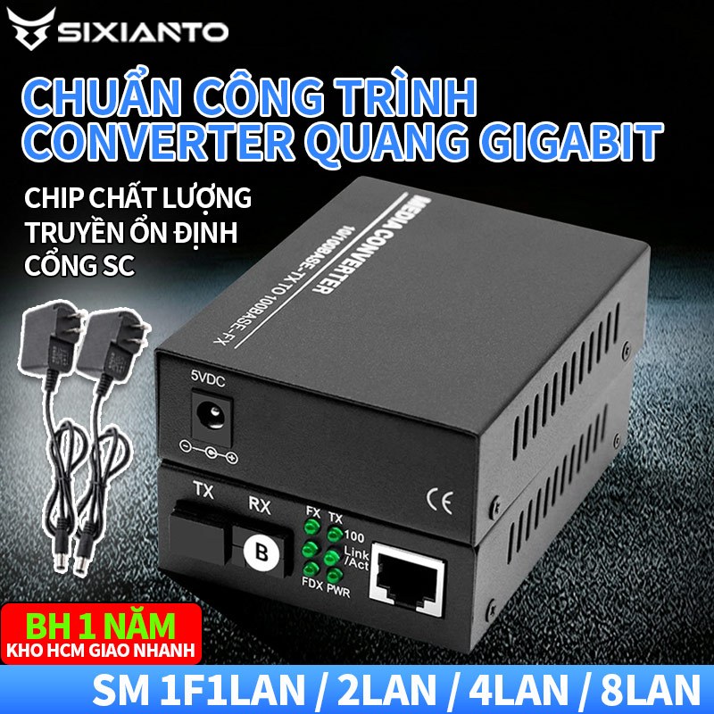 NetLink converter 1000mb quang bộ chuyển đổi quang điện media converter bộ chuyển đổi cáp quang 1 sợ