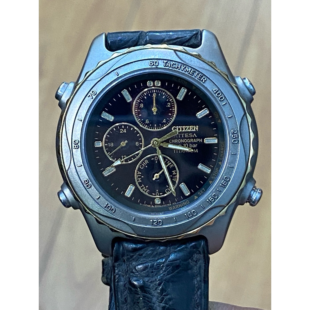 Đồng hồ Citizen Attesa Titanium