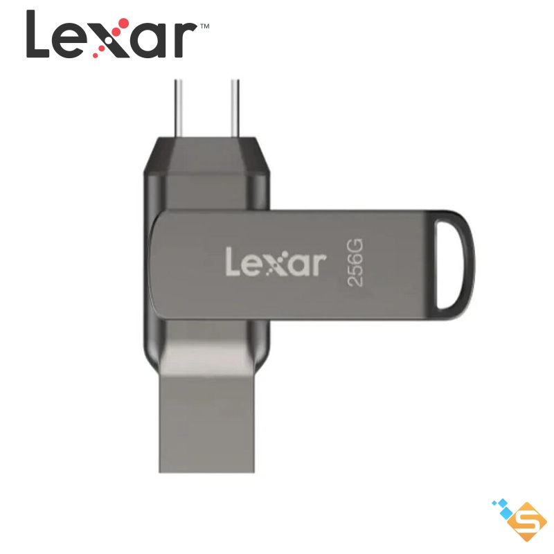 USB LEXAR Dual Drive JumpDrive D400 OTG USB 3.2 Gen 1 Type-C/USB-A 64GB - 256GB 130MB/s  BH 3 Năm