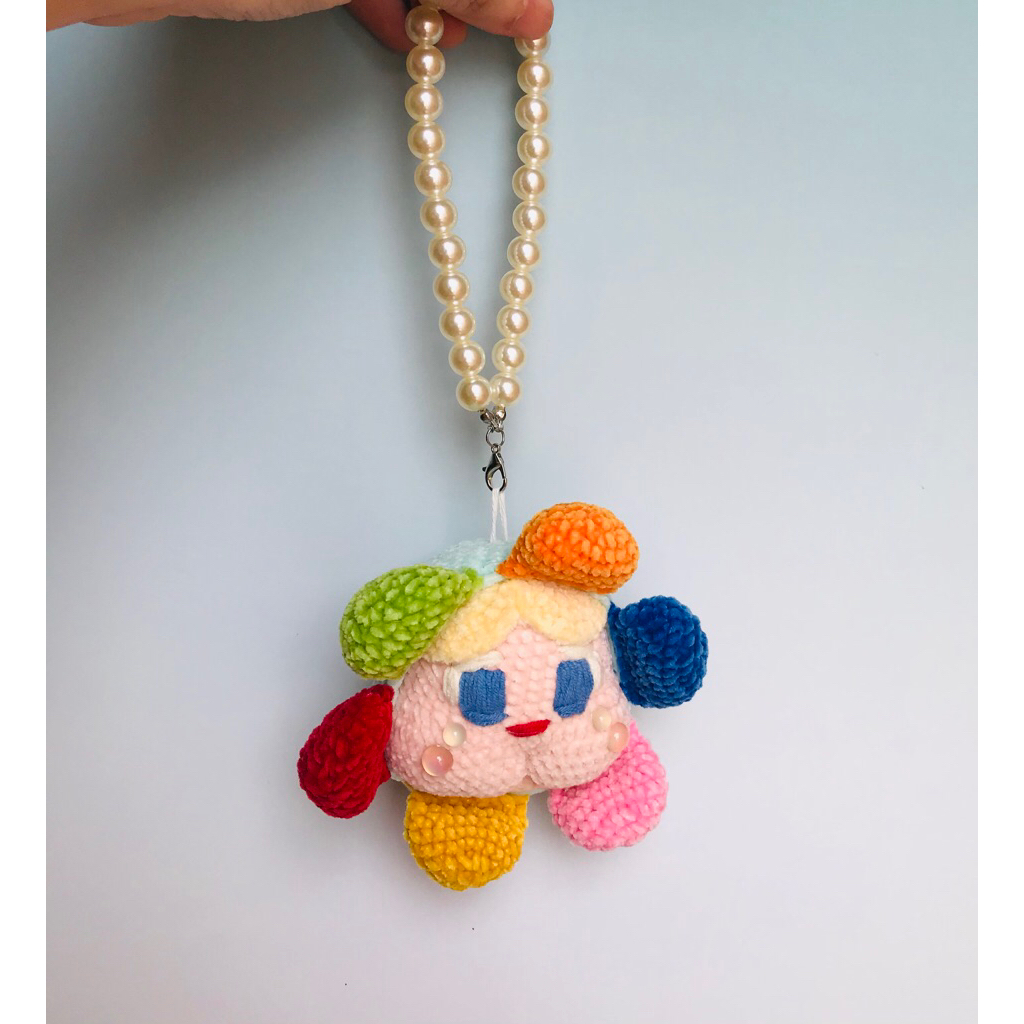 Móc khoá len handmade Crybaby